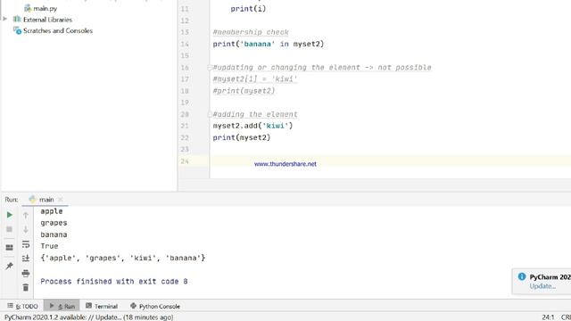 Sets in Python | Python tutorial series смотреть онлайн