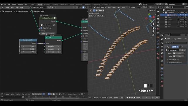 [Tut] Procedural Zippering Transition - Blender Geometry Nodes 3.4 смотреть онлайн