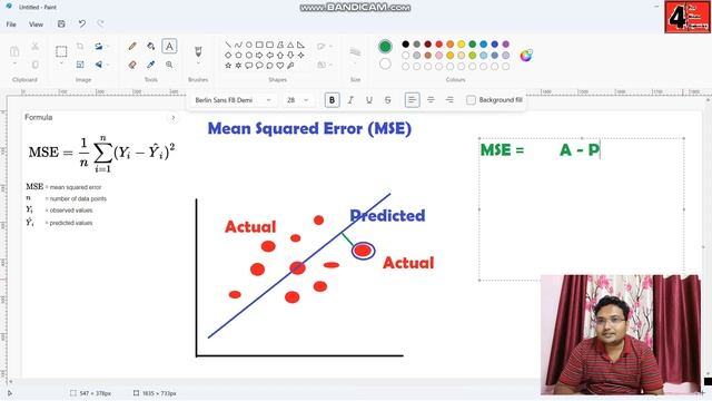 Statistics: What Is Mean Squared Error (MSE)? смотреть онлайн