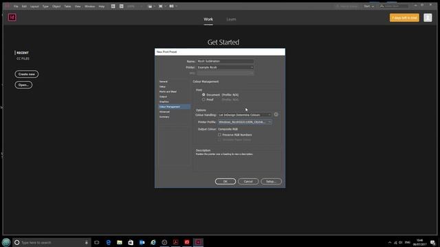 Using ICC printer profiles with Adobe InDesign CC смотреть онлайн