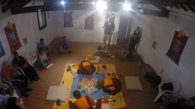 Costruzione Mandala Rocca Malatestiana Fano смотреть онлайн
