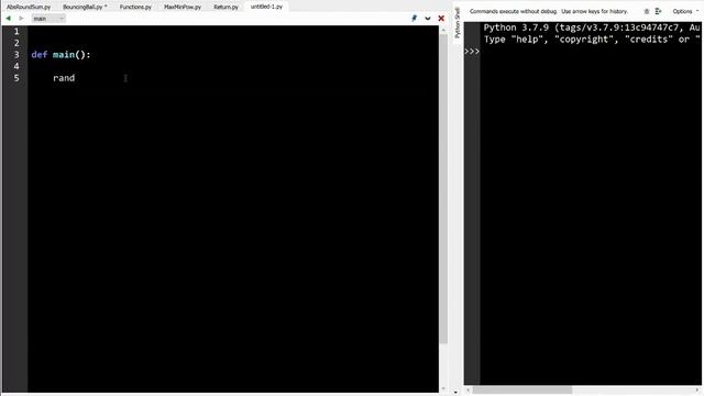 Python - Random Ball Color Tutorial 5 (Pygame) смотреть онлайн
