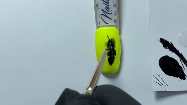 Перо на ногтях . Дизайн ногтей перо смотреть онлайн