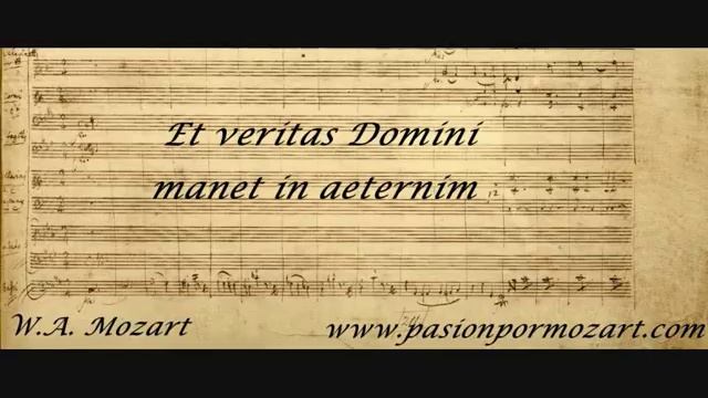 Laudate Dominum . W.A.mozart. Kv339 смотреть онлайн