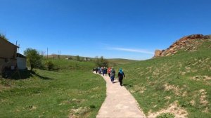 Скала АДАМ и ЕВА. Гайып Ерен Кырык Шилтен. Казахстан, 2021.