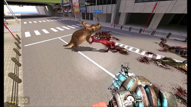 SCP 939 VS DINOSAURS NPC BATTLE Garry's Mod смотреть онлайн