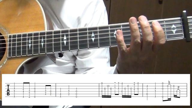 Let it be/The Beatles/Fingerstyle Guitar/Open-D Tuning/ソロギター/TAB смотреть онлайн