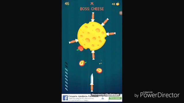 Видео-обзор на игру "Knife Hit" смотреть онлайн