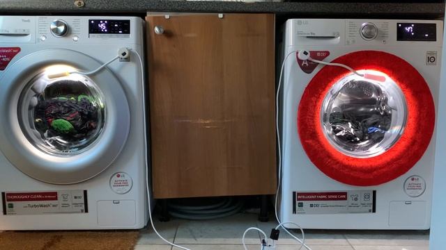 LG F4V910WTSE 10kg & LG F4V309WNE 9kg, Cotton 40°c & Cotton 60°c