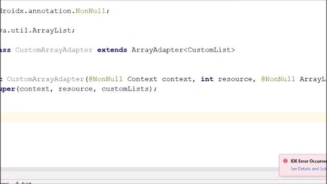Custom List in Android Studio with Image and Text | Android App Development video#29 смотреть онлайн