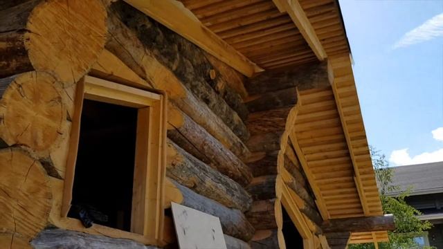 Покрытие бани из сосны Kelo маслом смотреть онлайн