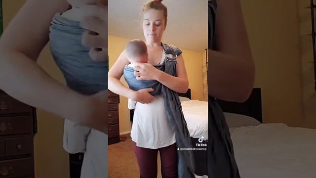 Breastfeeding In A Ring Sling