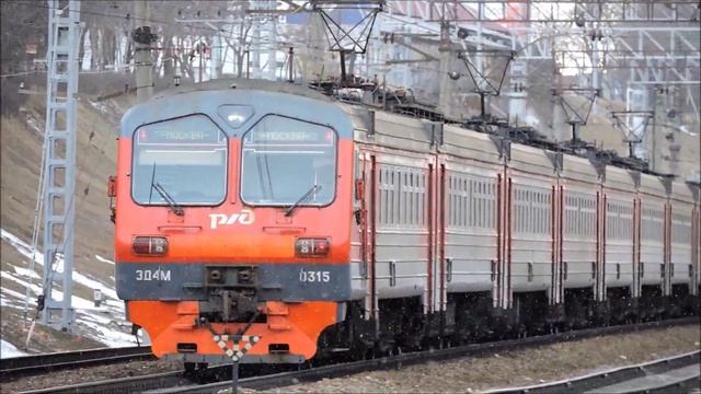 Электропоезд ЭД4М 315 смотреть онлайн