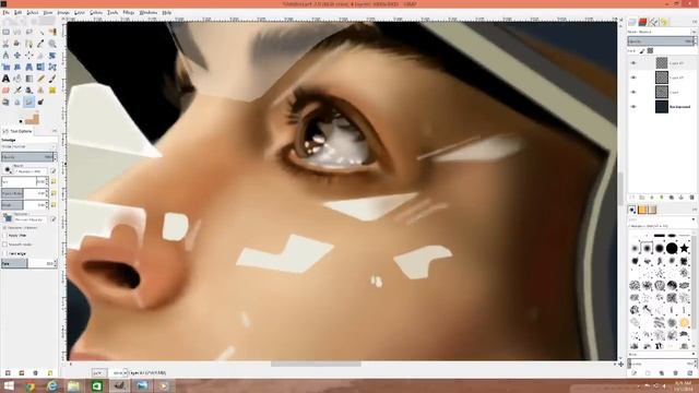 I made this with a mouse NOT in Photoshop смотреть онлайн