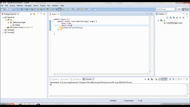 Data Types and Type Casting in JAVA || Data Types In JAVA || Type Casting In JAVA смотреть онлайн