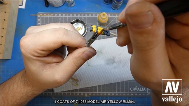 🔘🦿HOW TO PAINT A SENTINEL -WARHAMMER 40K- Using MECHA COLOR With BRUSH!