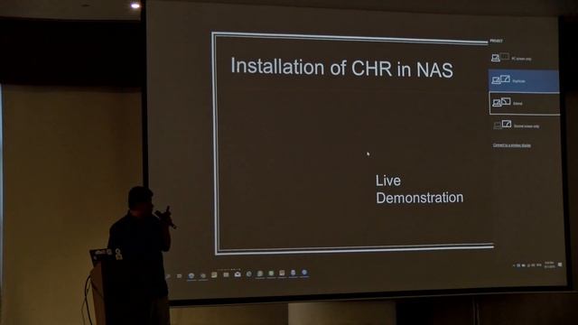 CHR in a NAS VM environment смотреть онлайн