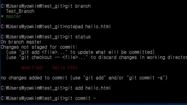 Git 강좌 - 05.Merge 와 충돌 해결 смотреть онлайн