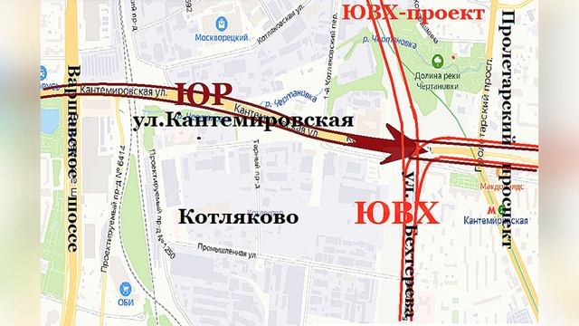 Южная рокада. Где выйдет на МКАД? смотреть онлайн