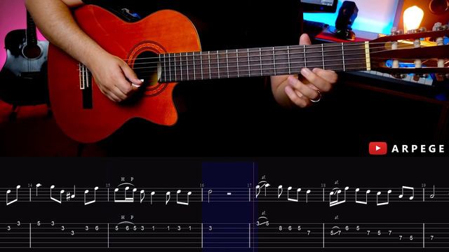 Lambada Easy Guitar Tabs And Tutorial смотреть онлайн