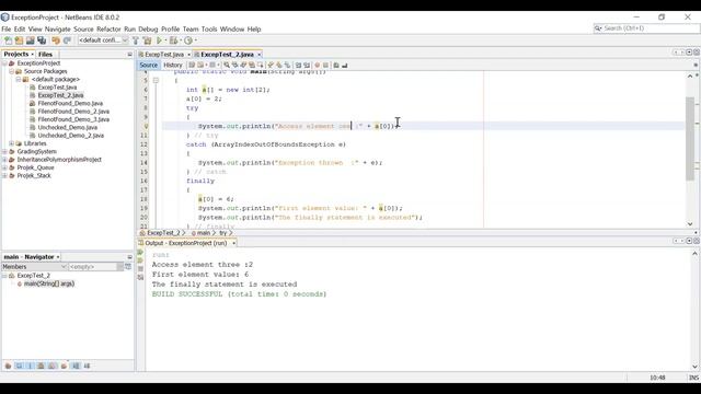Java - Exception 03 Part 06 смотреть онлайн
