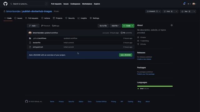 Push Docker Images to GitHub Container Registry • #docker #containers #github #githubactions смотреть онлайн