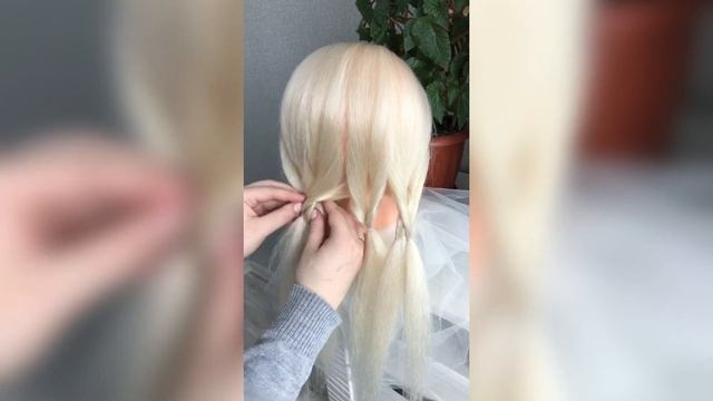 Быстрый хвостик. Прическа на длинные волосы смотреть онлайн