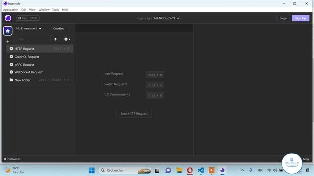 Node JS - #8 Utiliser Insomnia pour tester notre application Node JS смотреть онлайн