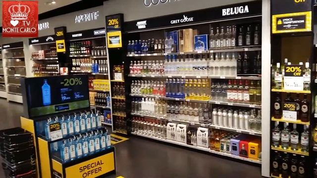 DUTY FREE. Nice Airport. Французский Дьюти фри