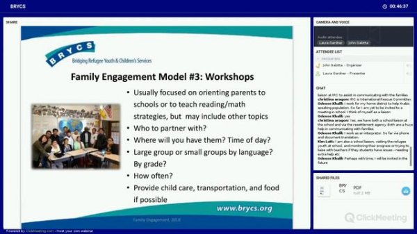 Family Engagement with Refugee Populations