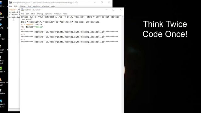 How to make a square using turtle in Python - Basics | #python #pythonprogramming #turorial смотреть онлайн