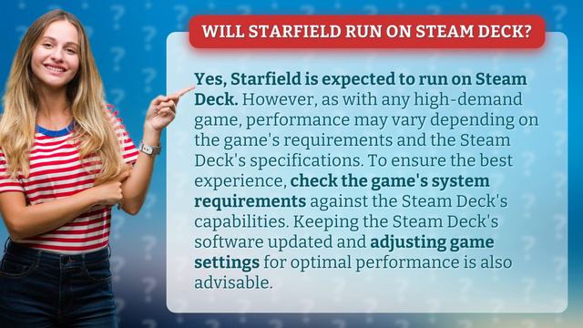 Will Starfield run on Steam Deck? смотреть онлайн