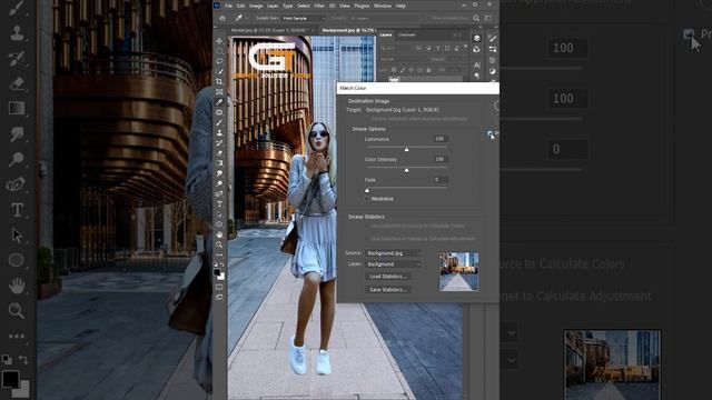 How To Match Colors with Background Automatically In Photoshop | Photoshop New Tricks смотреть онлайн