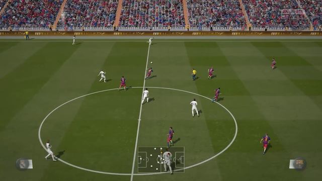 FIFA 16 FC Barcelona vs Real Madrid | FIFA 16 DEMO 1080p 60fps PC XboxOne PS4 смотреть онлайн