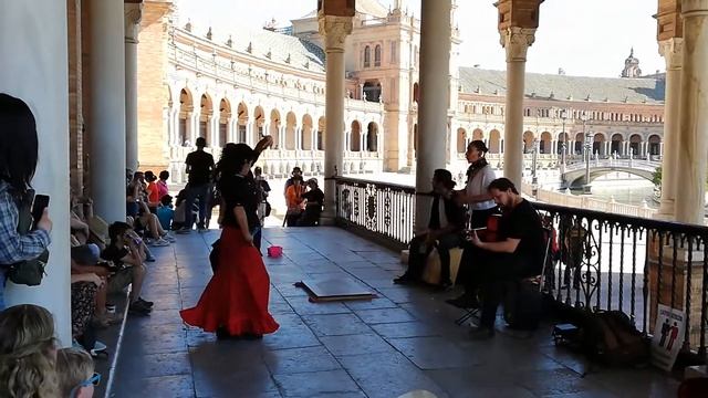 Flamenco Plaza espana - Sevilla - Andalucia смотреть онлайн