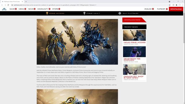 Warframe Nidus Prime Access Confirmed! Farm Nidus Prime Plague Star Sept 8! смотреть онлайн