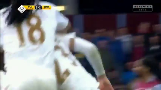 Aston Villa 1-2 Swansea City (Premier League 2015/2016) смотреть онлайн