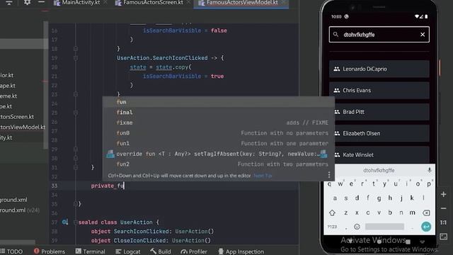 Search Bar in Jetpack Compose | App Logic | English | Android Studio | Part 2 of 2 смотреть онлайн