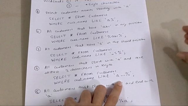 PATTERN MATCHING IN SQL WITH 10 EXAMPLES смотреть онлайн