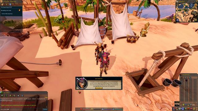 LET'S PLAY Runescape 3 2024 ⚔️ Part 7 Archaeology Tutorial