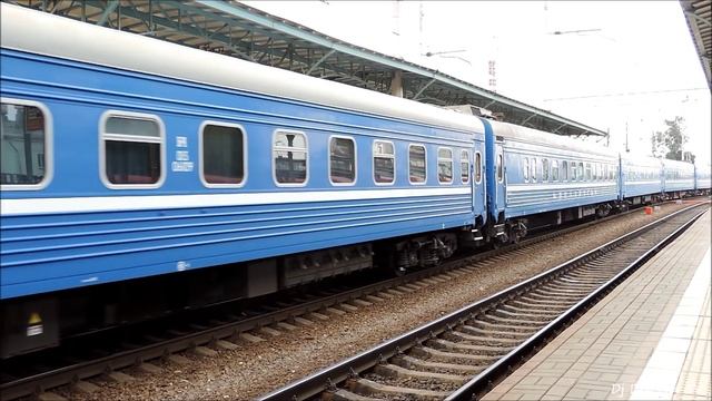Москва Поезд прибыл на Белорусский вокзал ( Train arrived at the Belorussky Station ) смотреть онлайн
