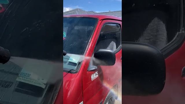 Swish | How to wash an old Toyota Hiace van | Mobile car detailing service смотреть онлайн