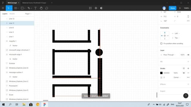 Speed Designing Material Windows 11 Concept in Figma смотреть онлайн