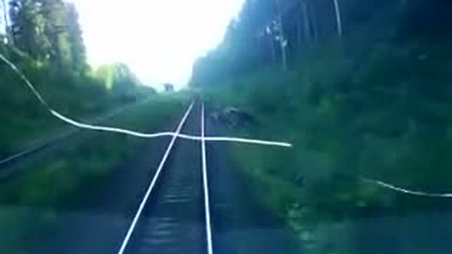 Не паркуйтесь около Ж/Д путей!