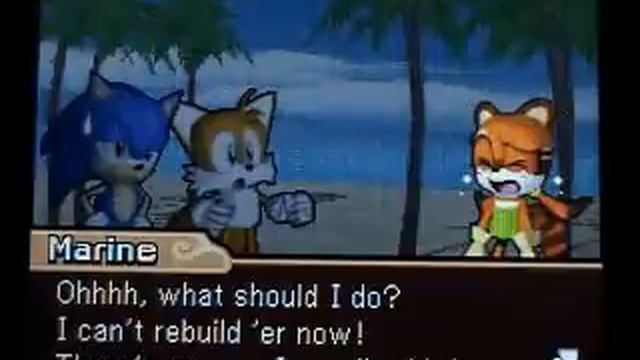 Sonic Rush Adventure - All Cutscenes - Part 1