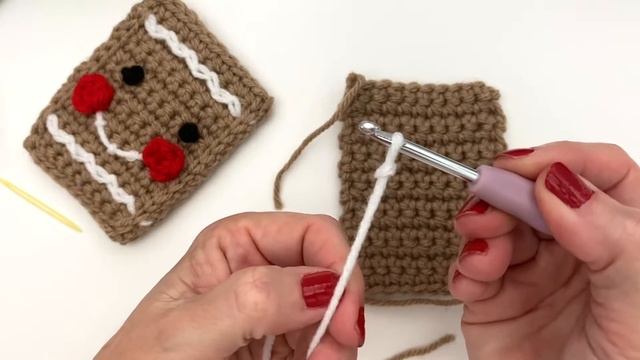 Christmas Gift Card Holder Tutorial | Crochet Snowman | Crochet Gingerbread Man [EASY] смотреть онлайн