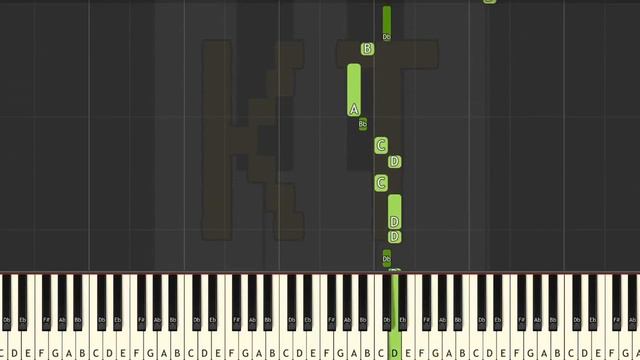 Merry Go Round of Life from Howl’s Moving Castle - Easy Mode [Piano Tutorial] (Synthesia) смотреть онлайн