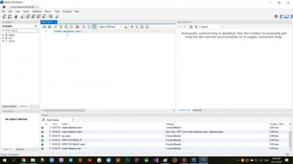 SQL - введение в SQL (Базы данных) - 1