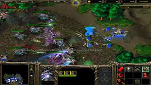 Warcraft 3 Reign of Chaos Undead Campaign Mission 8: Under the Burning Sky Hard смотреть онлайн