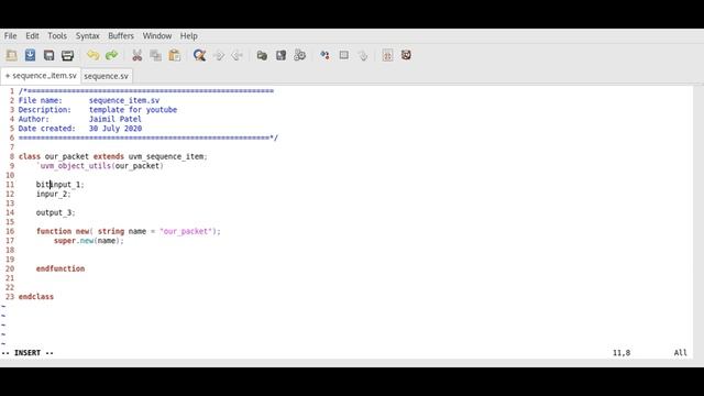 UVM Simplified (#9 UVM Sequence_item and Sequence Class) смотреть онлайн